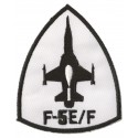 Patche écusson thermocollant F-5E/F aviation