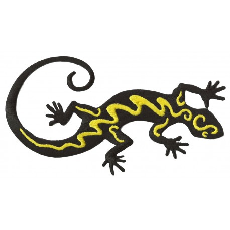 Patche écusson thermocollant Salamandre Gecko