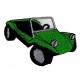 Patche écusson voiture verte