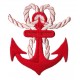 Iron-on Patch Marine anchor