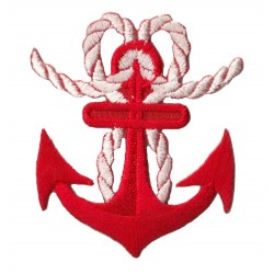 Toppa  termoadesiva ancoraggio Navy
