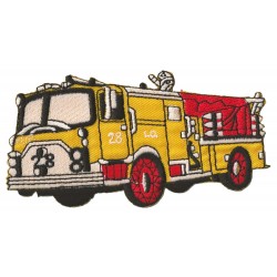 Patche écusson thermocollant Camion Pompier
