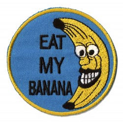 Patche écusson thermocollant Eat my Banana
