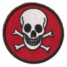 Iron-on Patch Danger skull