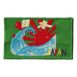 Aufnäher Patch Bügelbild Japan