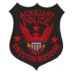 Iron-on Patch Auxiliary Police