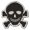 Iron-on Patch Danger skull