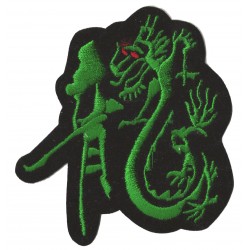 Iron-on Patch Green Dragon