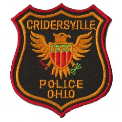 Parche termoadhesivo policía Ohio