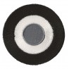 Patche écusson Cocarde Noir et Blanc