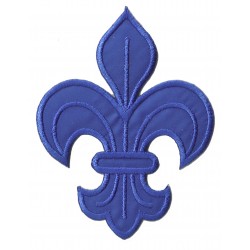 Patche écusson thermocollant Fleur de Lys