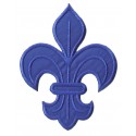 Patche écusson thermocollant Fleur de Lys