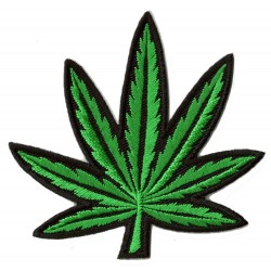 Iron-on Patch Ganja