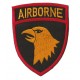 Aufnäher Patch Bügelbild Airborne