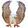 Iron-on Back Patch Royal Eagle