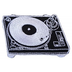 Iron-on Patch turntable