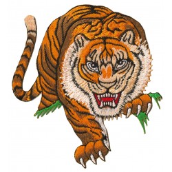 Toppa  termoadesiva tigre