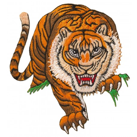 Patche écusson thermocollant Tigre