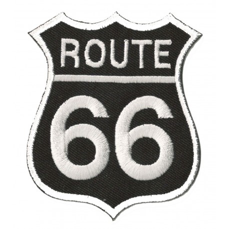 Aufnäher Patch Bügelbild Route 66