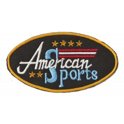 Aufnäher Patch Bügelbild American Sports