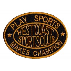 Toppa  termoadesiva West Coast Sportsclub