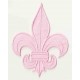Iron-on Patch heraldic lily