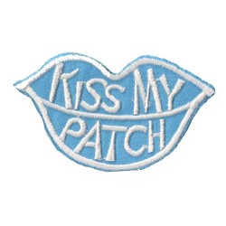 Iron-on Patch Kiss my Patch