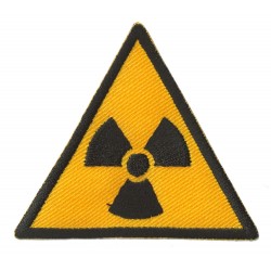 Patche écusson thermocollant Radioactivité