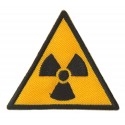 Parche termoadhesivo radioactividad