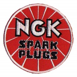 Iron-on Patch NGK Spark Plugs