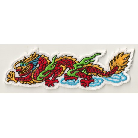 Patche écusson thermocollant dragon céleste