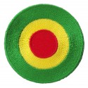 Iron-on Patch cockade Rasta