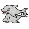 Iron-on Patch dolphins