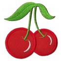 Iron-on Patch fruit Cherry