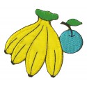 Parche termoadhesivo fruta  plátano