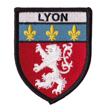 Patche écusson thermocollant Lyon Lyonnais 