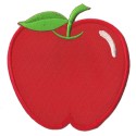 Aufnäher Patch Bügelbild Früchte Apfel