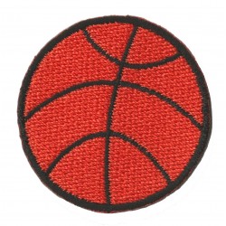 Patche écusson thermocollant balle Basket
