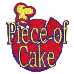 Patche écusson thermocollant Piece of Cake