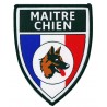 Patche écusson Maitre Chien sécurité tissé
