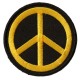 Toppa  termoadesiva Peace and Love