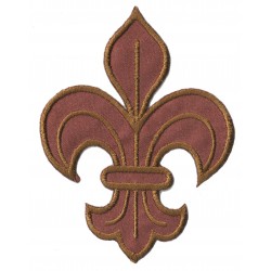 Iron-on Patch heraldic lily