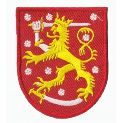 Aufnäher Patch Bügelbild Finnland Heraldik