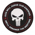 Aufnäher Patch Bügelbild Punisher - God Will Judge
