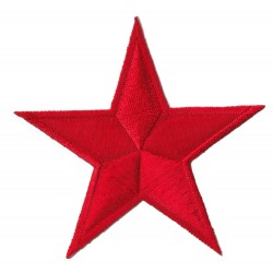 Parche termoadhesivo estrella roja