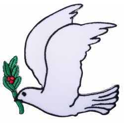 Iron-on Patch Dove Peace