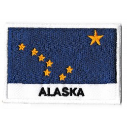 Aufnäher Patch Flagge Alaska