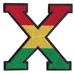 Iron-on Patch Malcolm X Africa