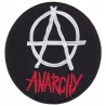 Patche dorsal thermocollant anarchia anarchie