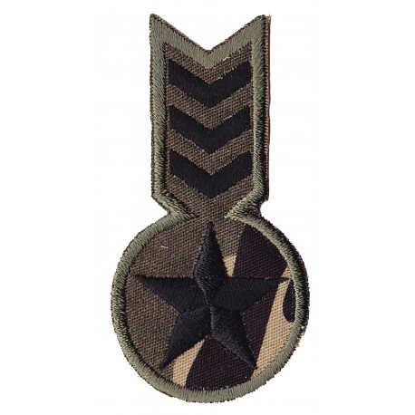 Iron-on Patch military rank